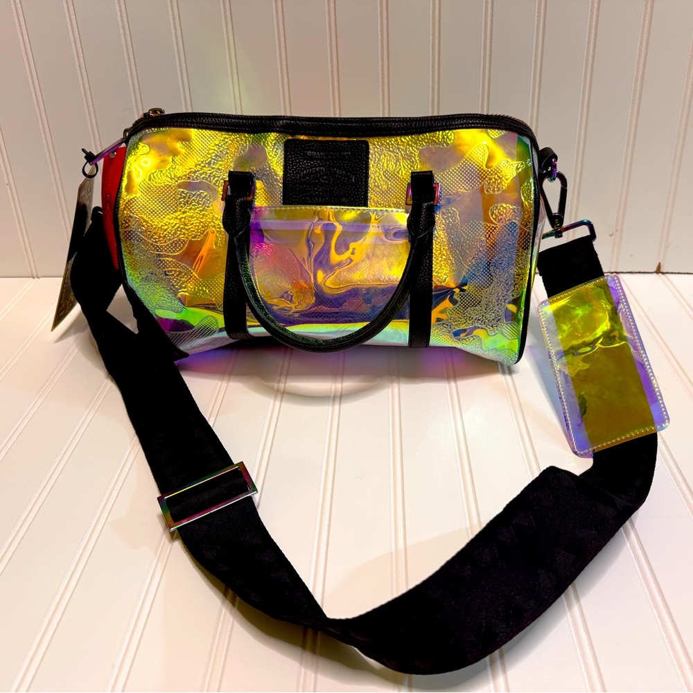 Sprayground Magic City Limited Addition Mini duffel NWT iridescent color